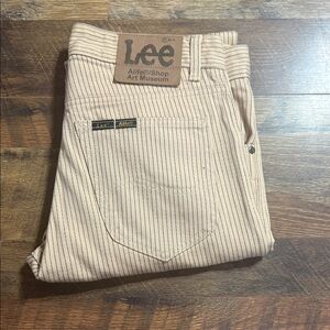 Lee x Alife Art Museum Pinstripe Tapered Leg Jeans 32x32 - Like New